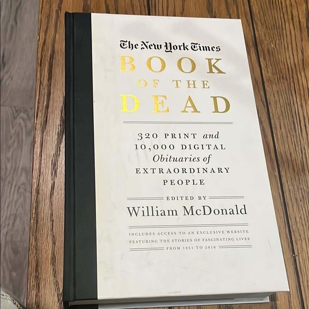 The New York Times Book of the Dead